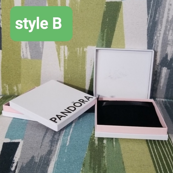 Set Of 4 Empty Authentic Pandora Gift Boxes (2 Styles) - Picture 5 of 8